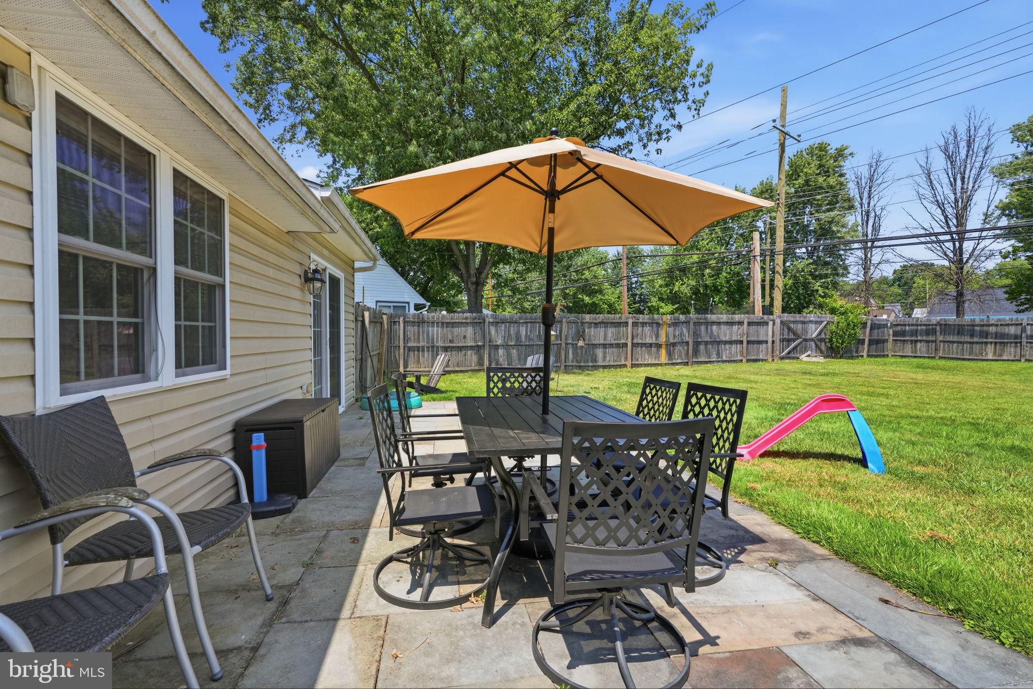 59 Iroquois Road Levittown, PA 19057 - Photo 21 of 25 Backyard Patio