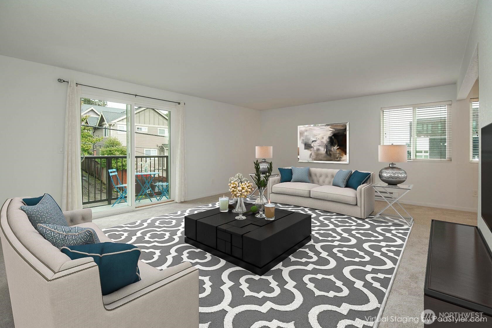 8747 Phinney Avenue North, Unit 13 Seattle, WA 98103 - Photo 1 of 32 a living room with furniture and a window