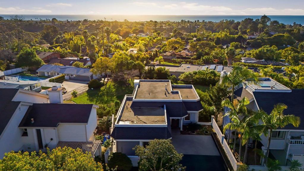 1712 Burgundy Road Encinitas, CA 92024 - Photo 29 of 31 an aerial view of a house with a mountain