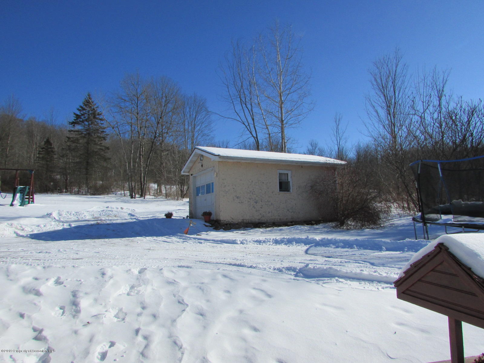636 State Rte 3021 Springville, PA 18844 - Photo 3 of 16 a view of back yard of the house