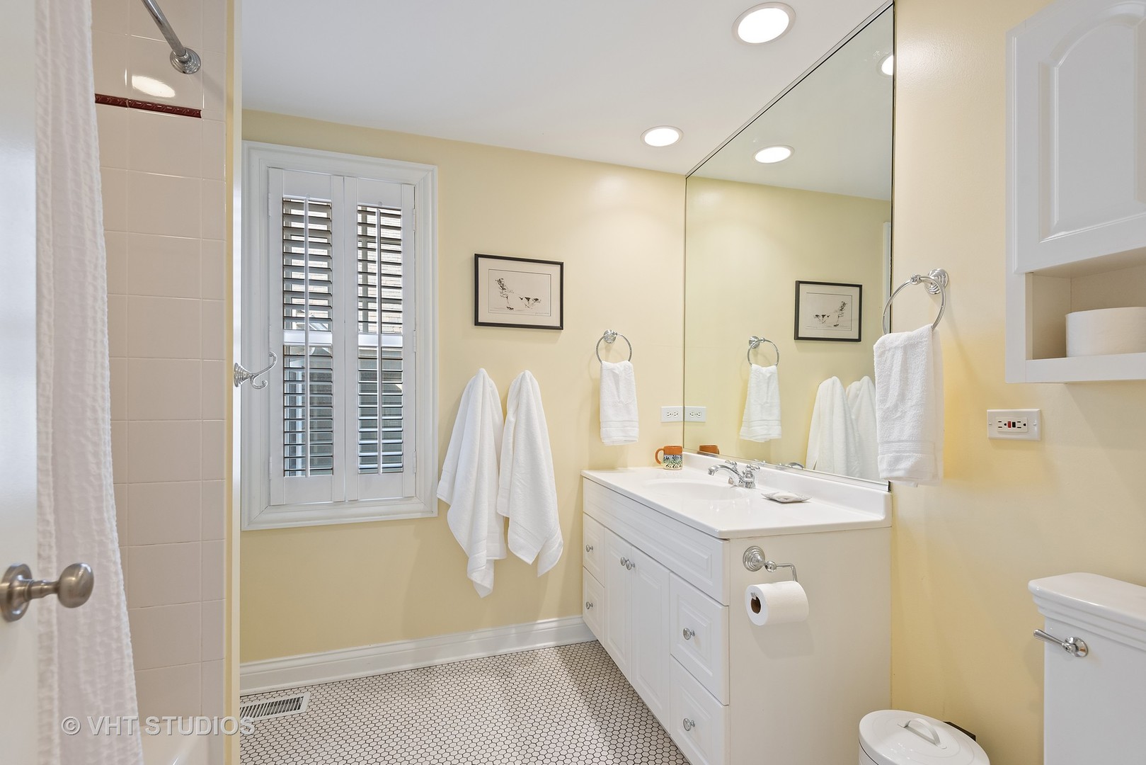 339 Maple Avenue Wilmette, IL 60091 - Photo 17 of 33 a bathroom with a sink a toilet and shower