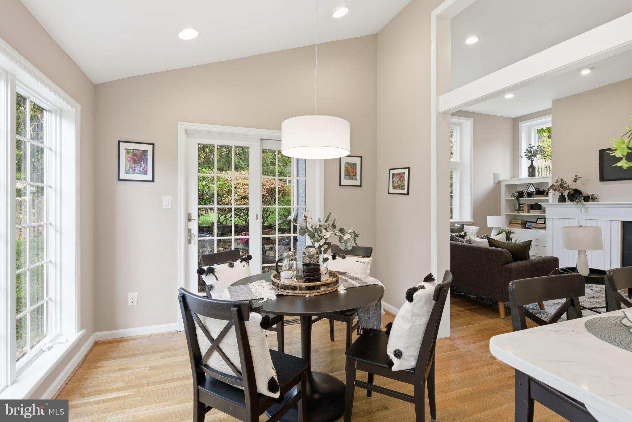 5 Brookside Circle Wayne, PA 19087 - Photo 4 of 49 a view of a dining room with furniture window and outside view