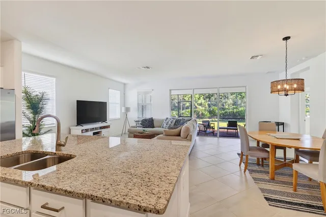 a living room with fireplace furniture and a flat screen tv