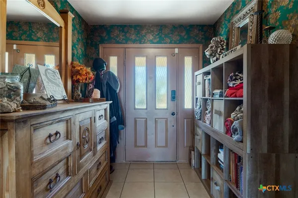 a view of storage and utility room