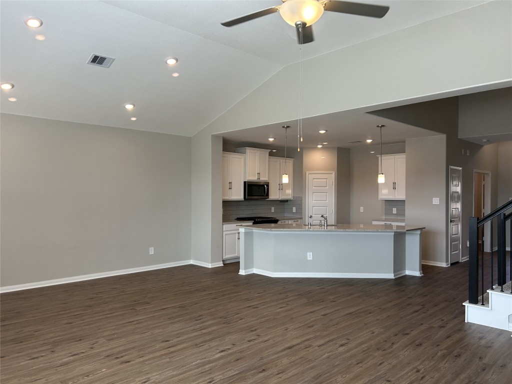 1314 Eagle Pass Drive Rosharon, TX 77583 - Photo 12 of 25 View from the den looking towards the island kitchen