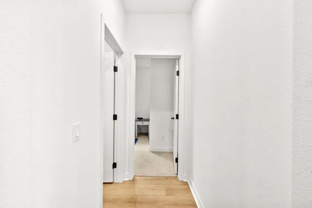 a view of a city that has tall buildings