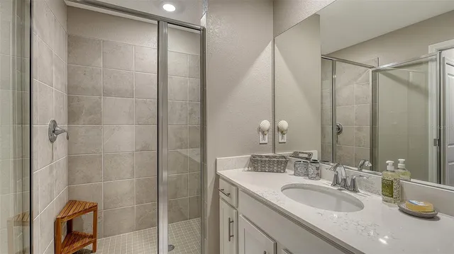 front view of a building with a street