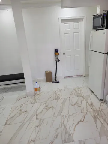 a view of a closet area