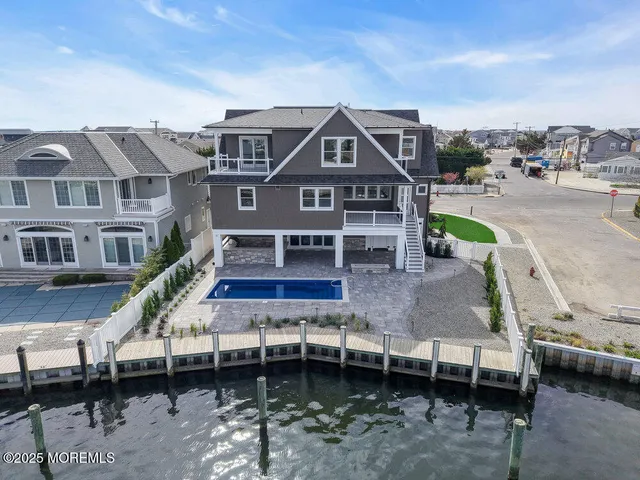 a view of a house with roof deck