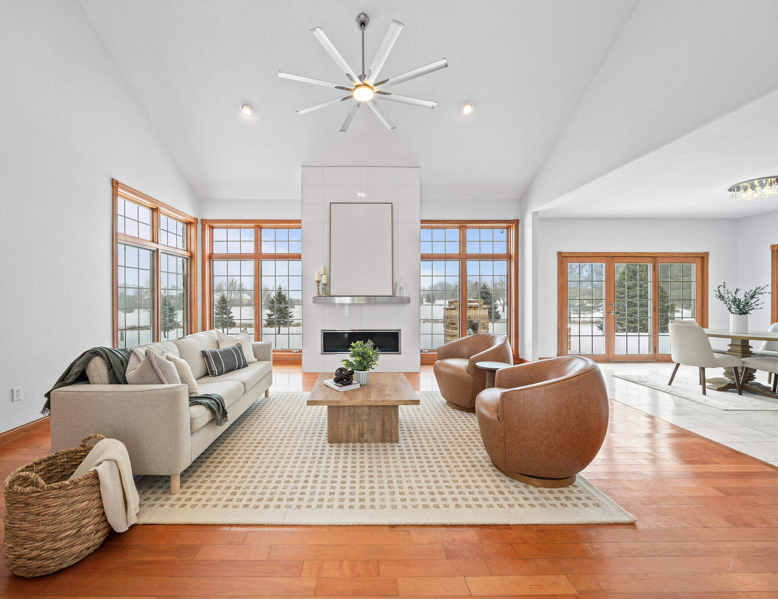 W4744 Briar Drive, Unit 41 Lafayette, WI 53121 - Photo 5 of 107 Great Room open to Dining Area