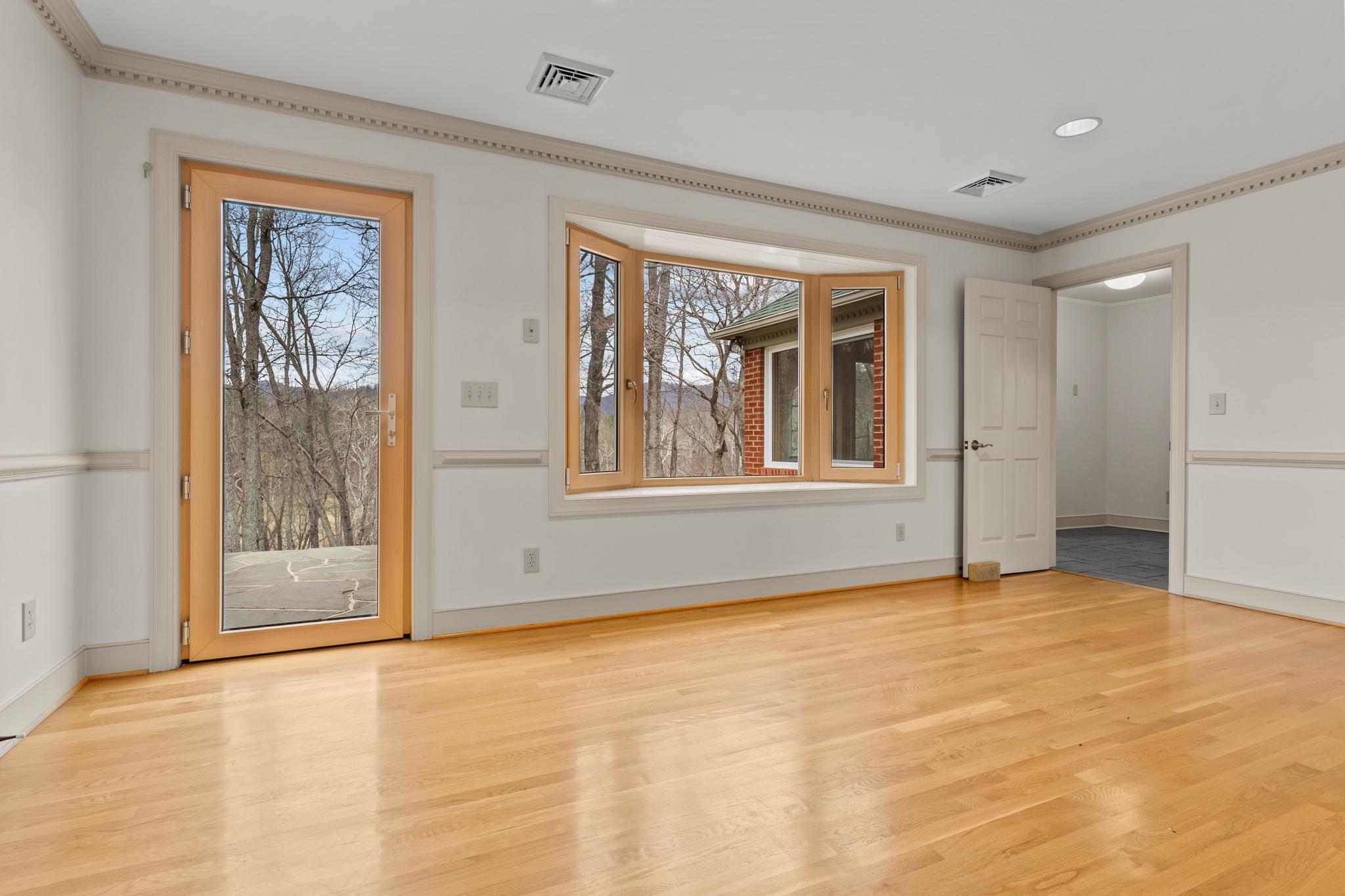 94 Old Hollow Road Sperryville, VA 22740 - Photo 10 of 38 a view of an empty room with a window