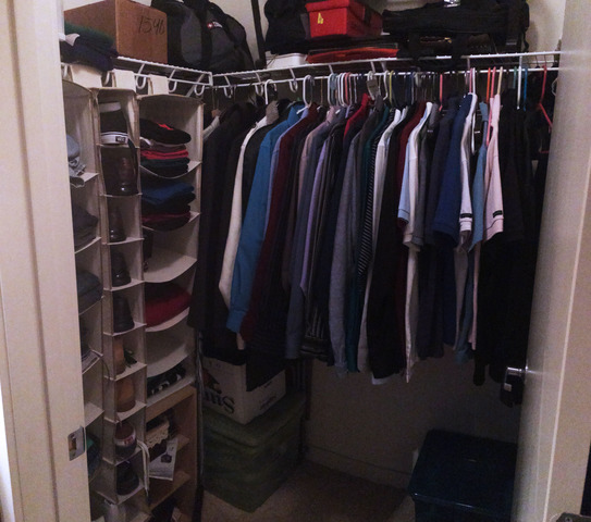 1111 West 15th Street, Unit 126 Chicago, IL 60608 - Photo 20 of 24 a view of walk in closet with clothes and shoes