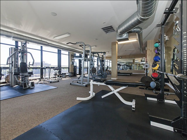 1111 West 15th Street, Unit 126 Chicago, IL 60608 - Photo 23 of 24 a view of a room with gym equipment
