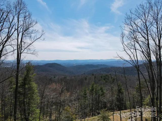 a view of a yard with wooden fence