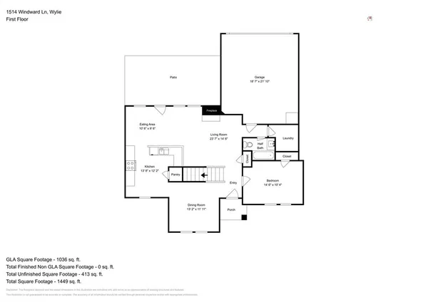 a picture of floor plan
