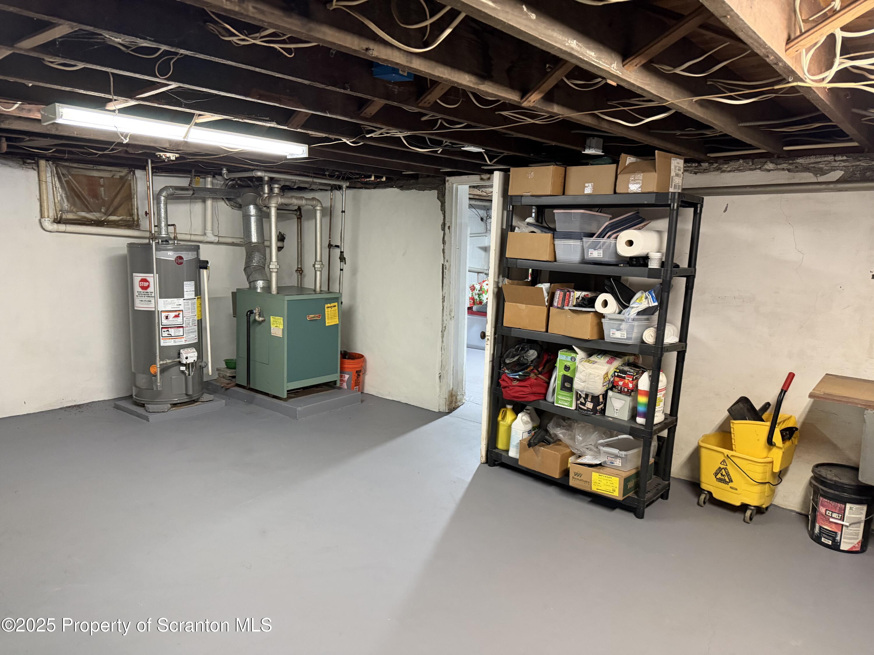 116 South Main Street Archbald, PA 18403 - Photo 28 of 31 a view of storage and utility room