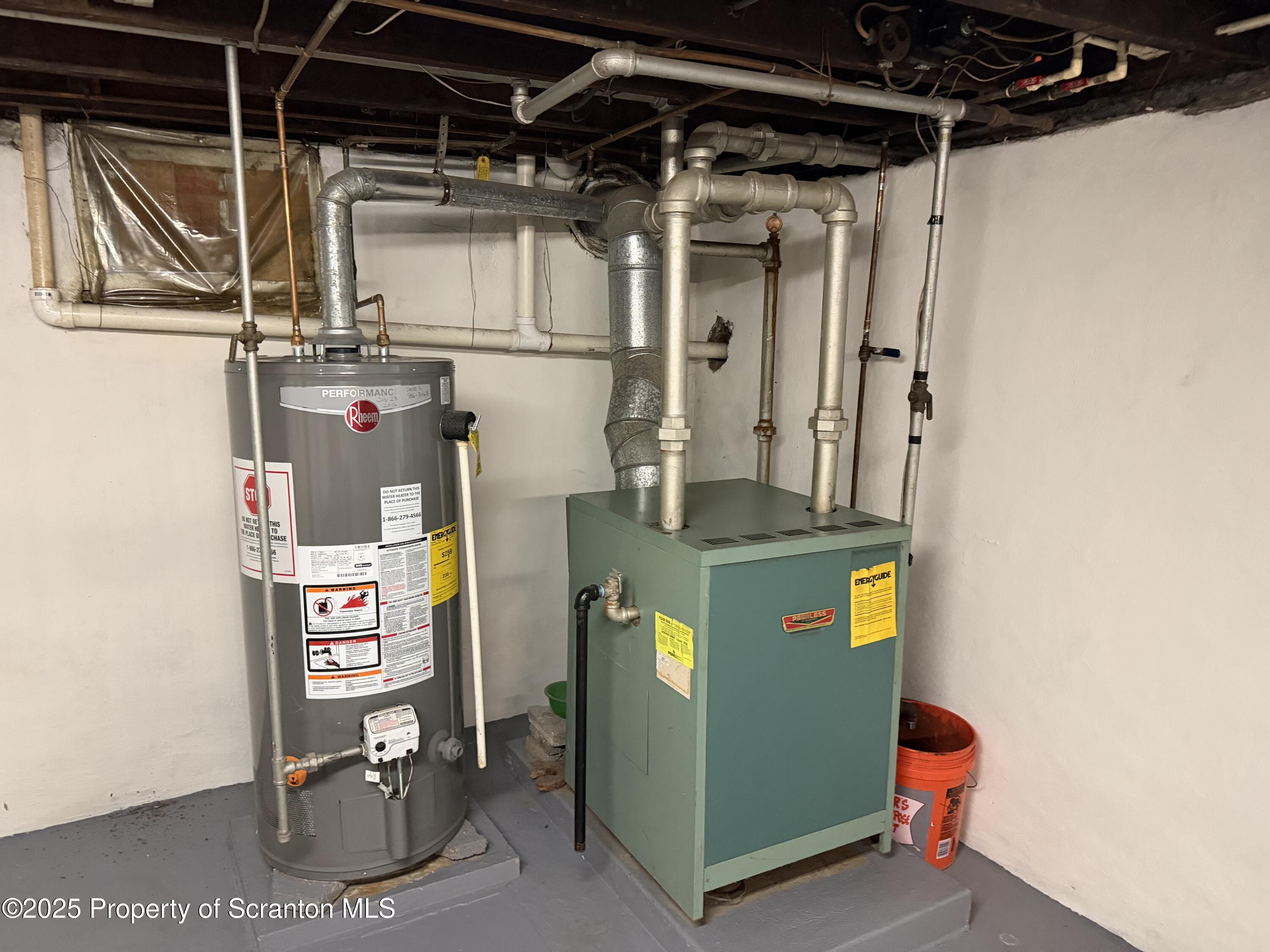 116 South Main Street Archbald, PA 18403 - Photo 31 of 31 a utility room with dryer and washer