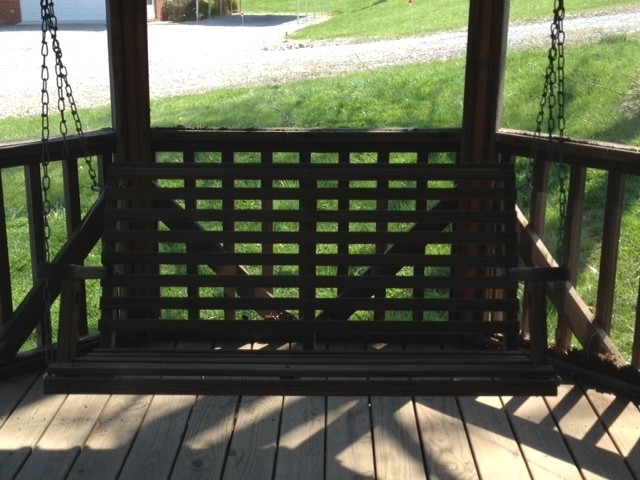 52 Arch Mill Road Fincastle, VA 24090 - Photo 37 of 42 Gazebo Swing