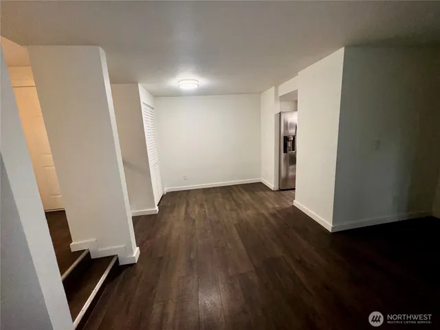 wooden floor in an empty room