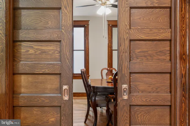 a room with furniture and a window