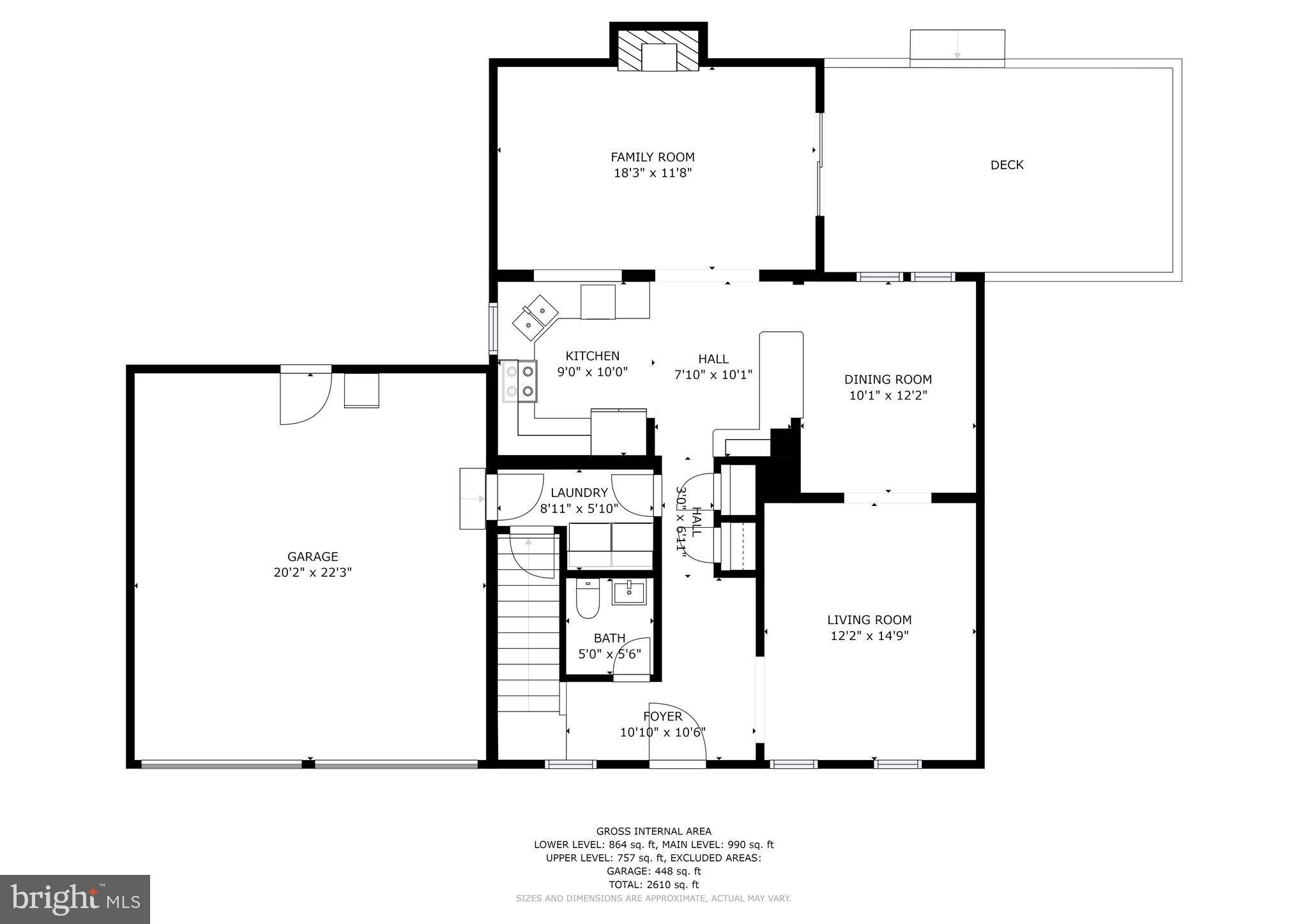 6721 Summer Rambo Court Columbia, MD 21045 - Photo 45 of 48 Floor Plan