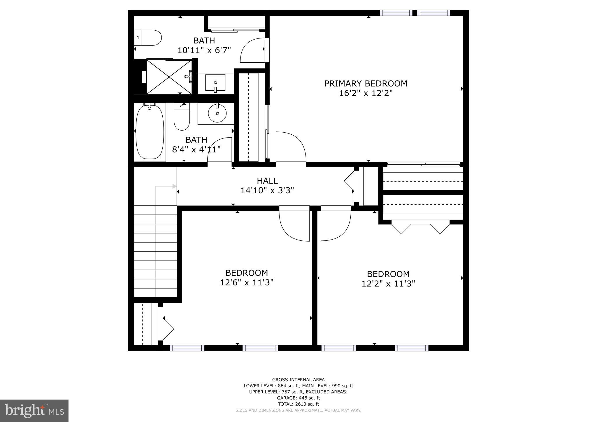 6721 Summer Rambo Court Columbia, MD 21045 - Photo 46 of 48 Floor Plan