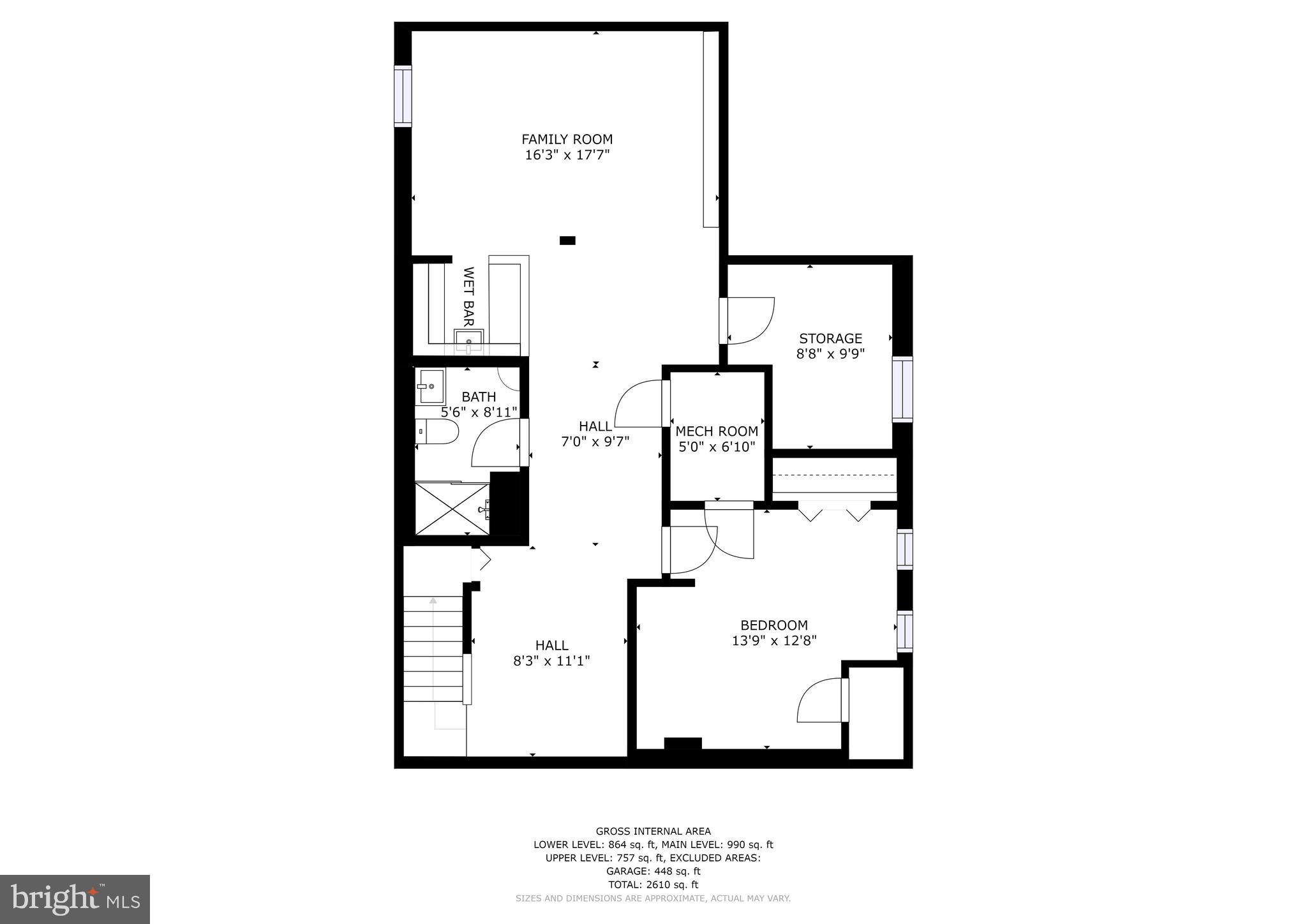 6721 Summer Rambo Court Columbia, MD 21045 - Photo 47 of 48 Floor Plan