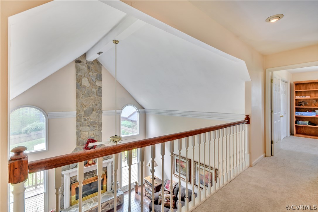 2661 Bibb Store Road Louisa, VA 23093 - Photo 23 of 35 a view of a hallway with windows