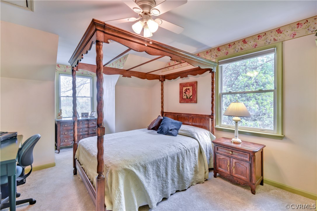 2661 Bibb Store Road Louisa, VA 23093 - Photo 24 of 35 a bedroom with a bed and a window