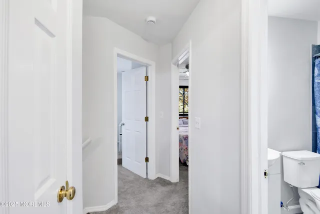 a view of bathroom with bathtub and shower