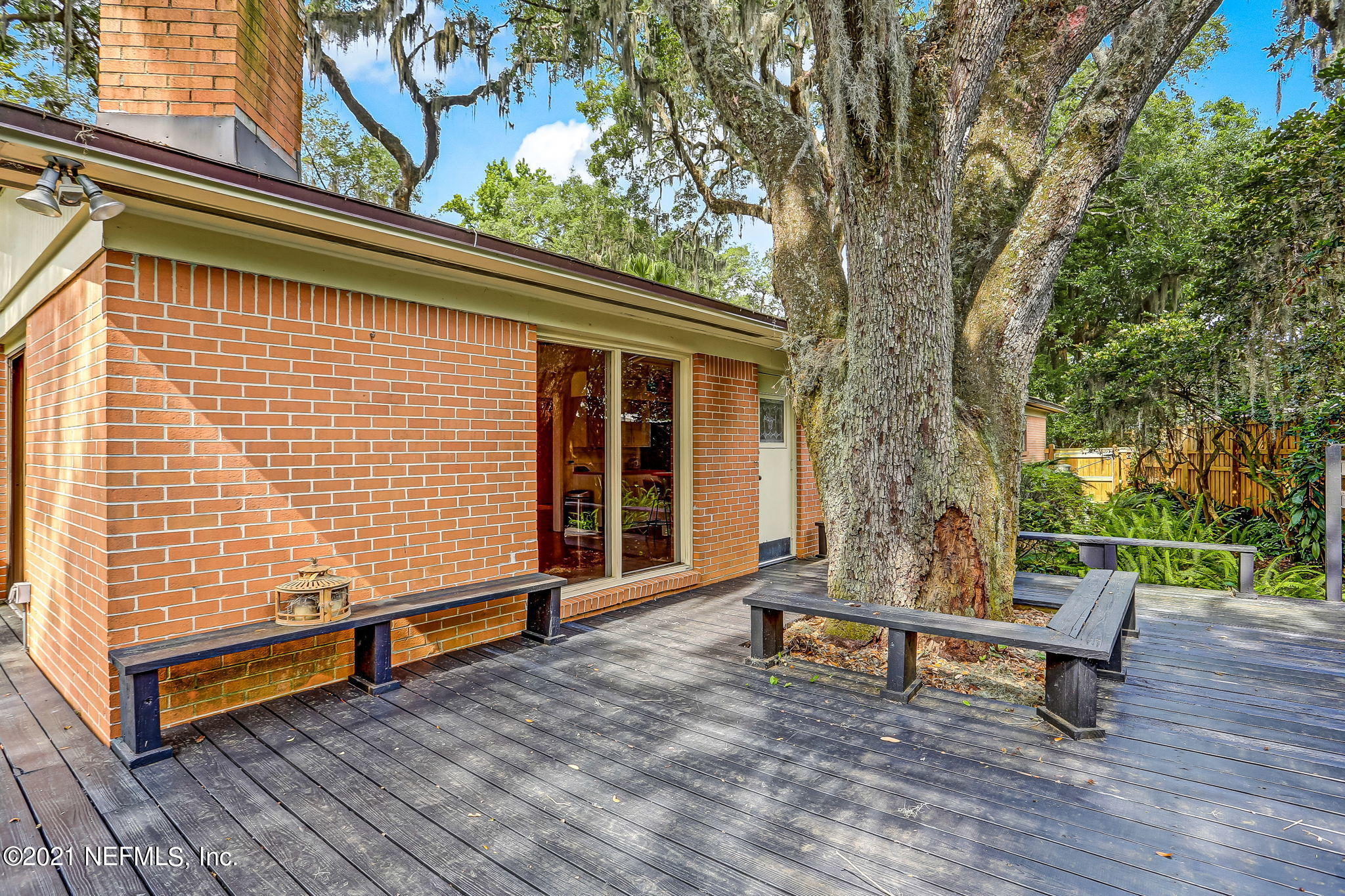 6841 Estrada Road Jacksonville, FL 32217 - Photo 41 of 48 Large Deck with Lots of Shade!