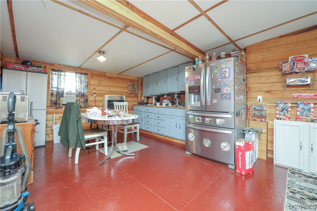 3913 Woodland Church Road Buckingham, VA 23921 - Photo 45 of 50 a room with lots of wooden furniture and a large window