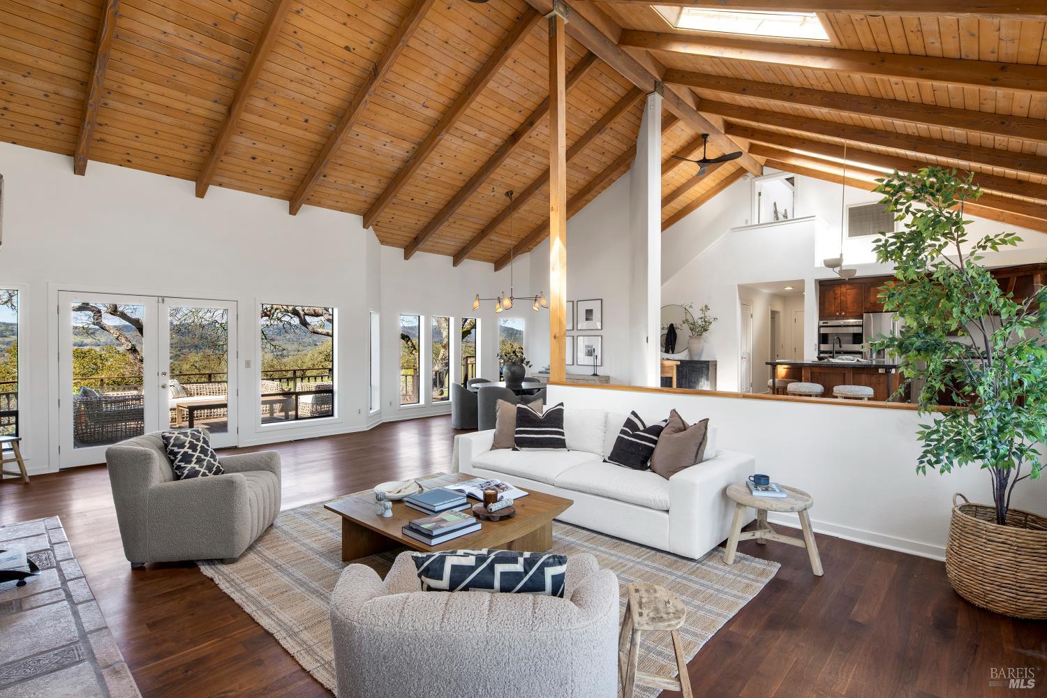 3460 Warm Springs Road Glen Ellen, CA 95442 - Photo 11 of 40 a living room with furniture and a large window