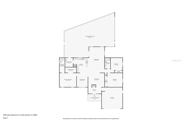 $625,000 | 3109 Lake Valencia Lane East, Palm Harbor, FL 34684
