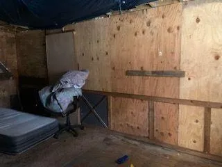a view of water heater room