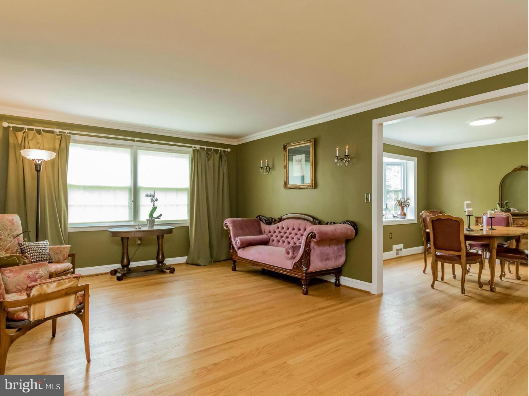 11808 Ridgemont Road Lutherville-Timonium, MD 21093 - Photo 3 of 29 GENEROUS ROOM SIZES LIVING RM WD FLRS W/CROWN