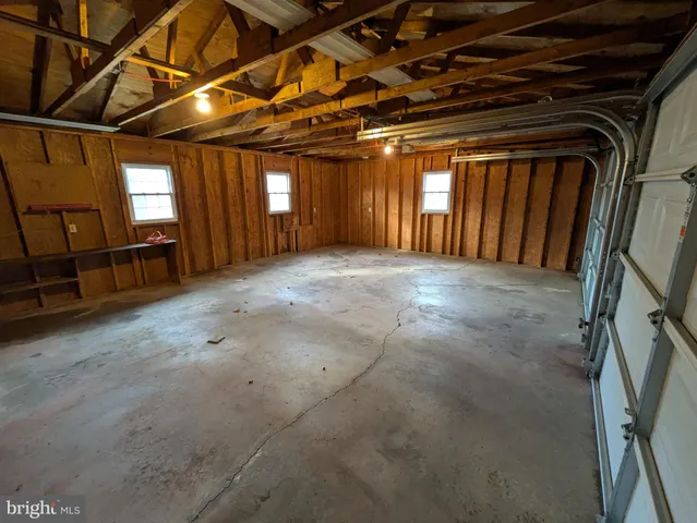 a view of hallway with stairs