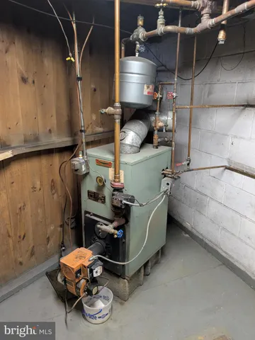 a view of water heater room