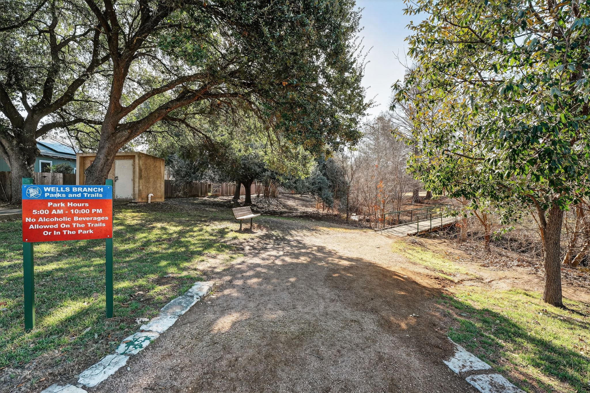 2113 Cervin Boulevard Austin, TX 78728 - Photo 2 of 27 Trails immediately out the back gate