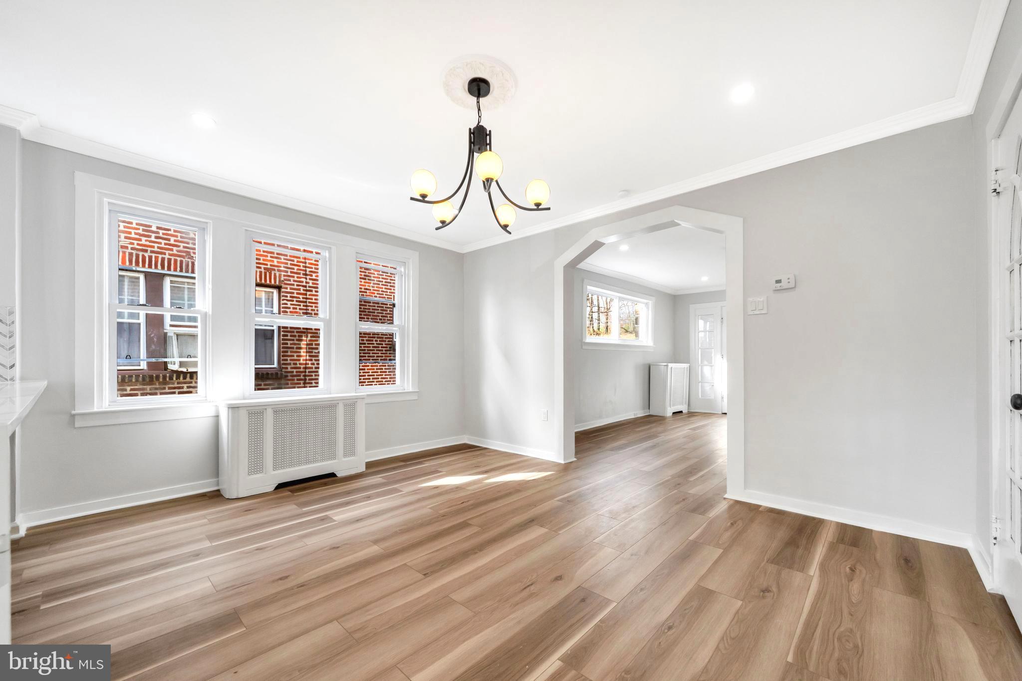 4938 State Road Drexel Hill, PA 19026 - Photo 6 of 38 a view of empty room with wooden floor and fan