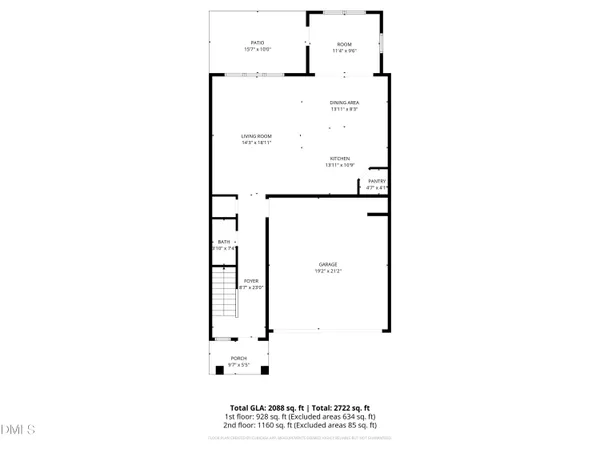 $2,100 | 105 Wilbur Lake Drive, Fuquay-Varina, NC 27526