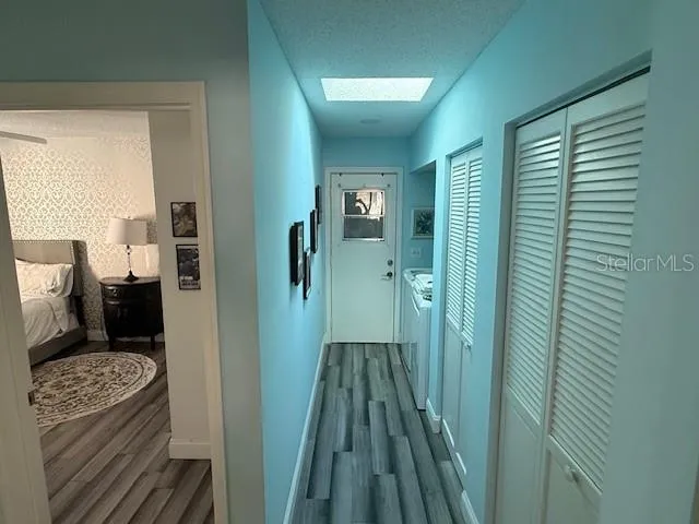 a bathroom with a sink and a shower