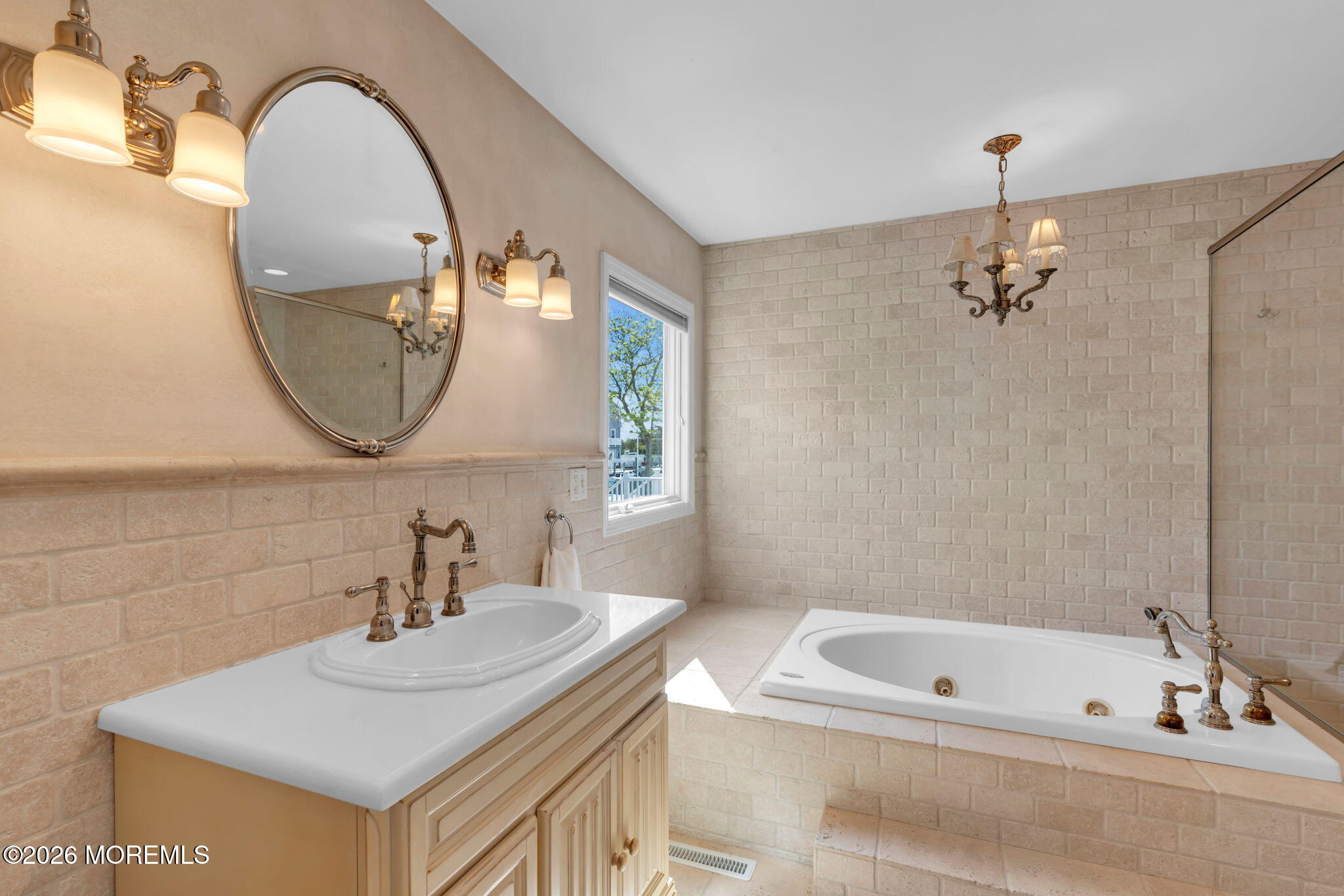 29 Green Island Road Toms River, NJ 08753 - Photo 28 of 63 a bathroom with a sink and a mirror