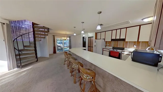 a very nice looking room with a large window