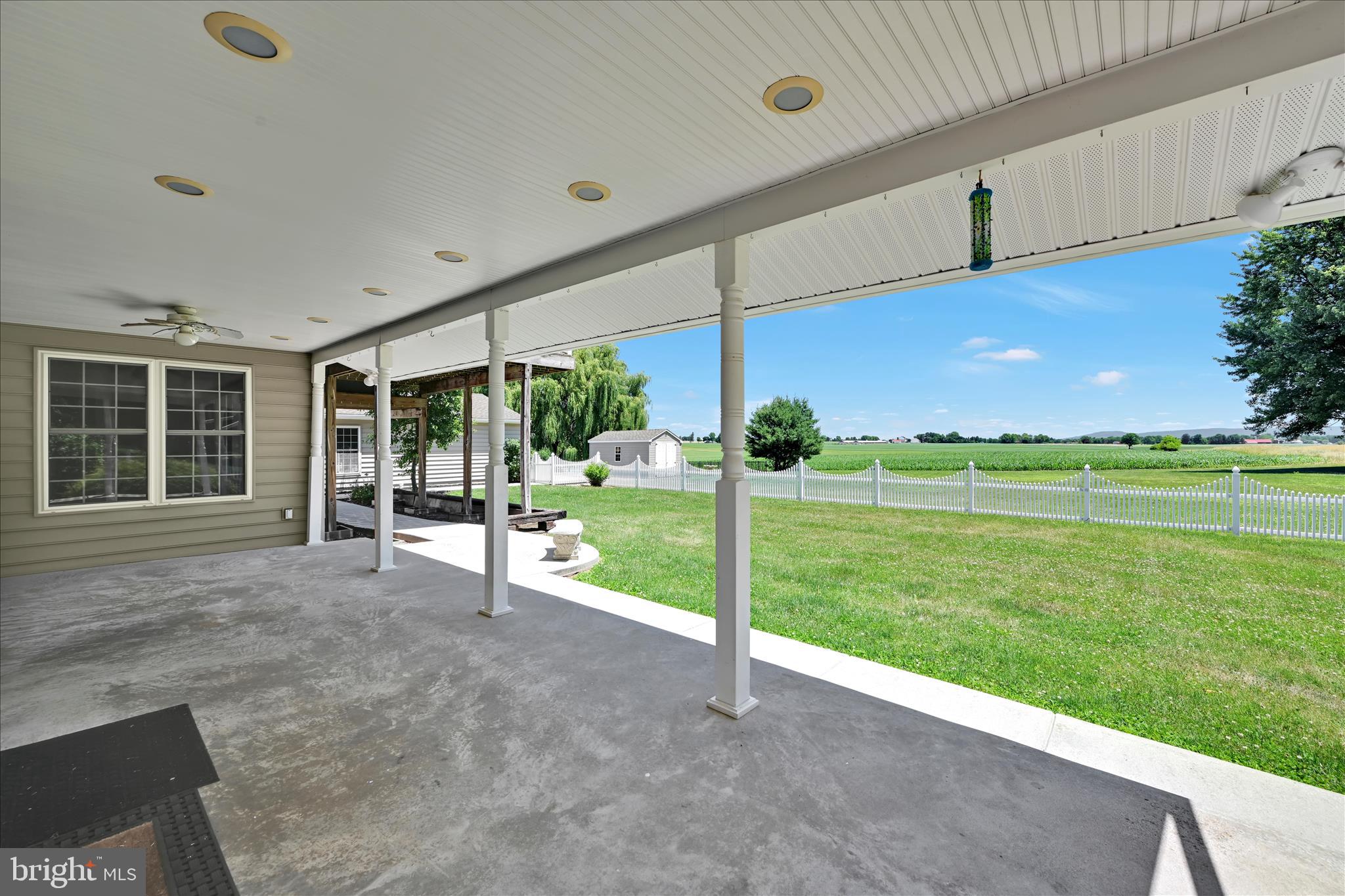 110 Mine Road Lebanon, PA 17042 - Photo 16 of 70 Private Back Patio Off Kitchen & Breakfast Area