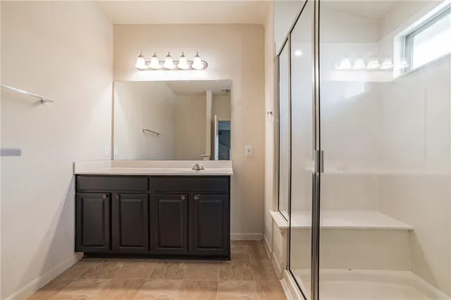 wooden floor in an empty room