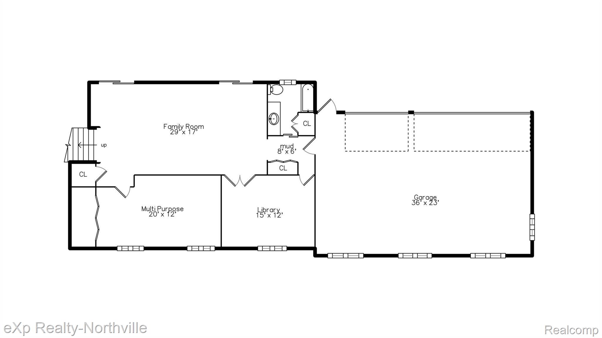 22265 Currie Road Northville, MI 48167 - Photo 85 of 86 lower1_floorhc.jpg