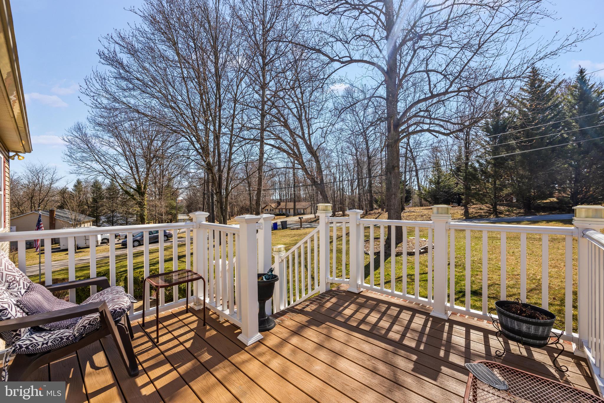 141 Pine Trail Delta, PA 17314 - Photo 31 of 44 a view of balcony with wooden floor and fence