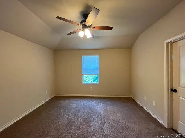 a bathroom with a white bath tub