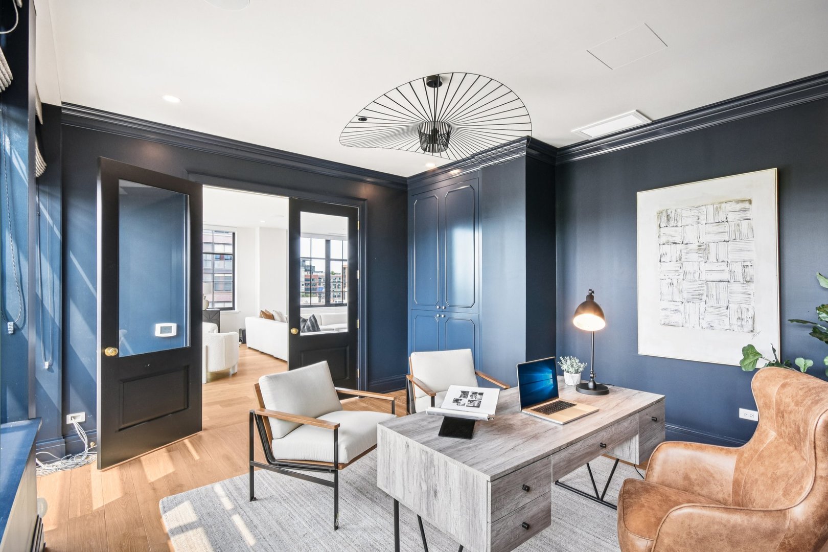 1109 West Washington Boulevard, Unit 8A Chicago, IL 60607 - Photo 21 of 51 a living room with furniture and window